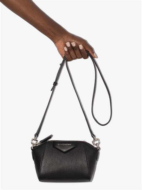 givenchy nano antigona mini crossbody leather bag|Givenchy antigona collection.